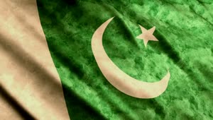 Stock Video Pakistan Faded Waving D Flag Live Wallpaper