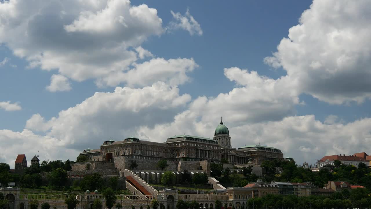 Download Stock Video Palace Building In The Top Of The Hill Live Wallpaper