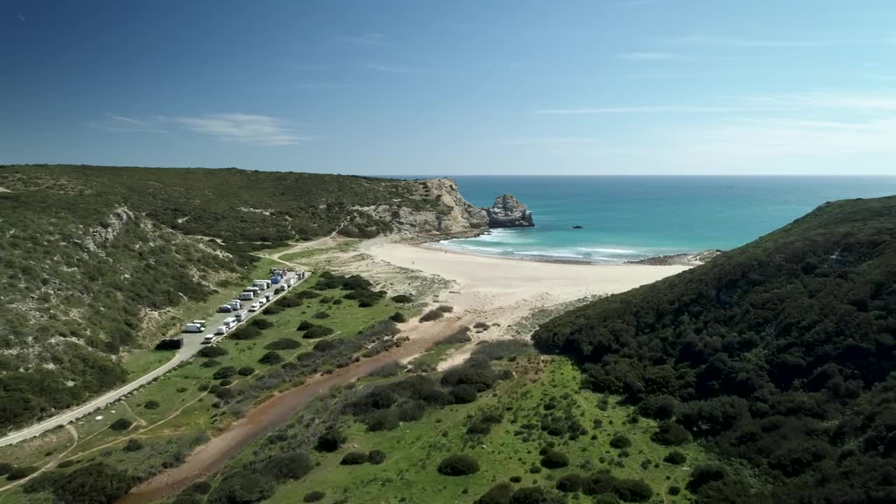 Download Stock Video Paradise Beach Aerial View Live Wallpaper