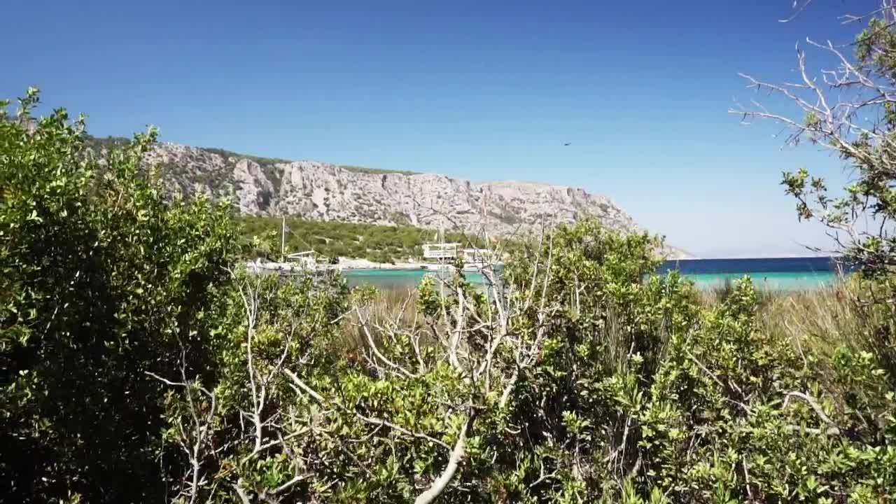 Download Stock Video Paradisiacal Tourist Bay Live Wallpaper