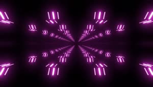 Stock Video Parallel Surfaces Of Purple Neon Lights Live Wallpaper