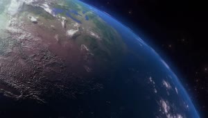 Stock Video Part Of Planet Earth Rotating Rapidly In Space Live Wallpaper