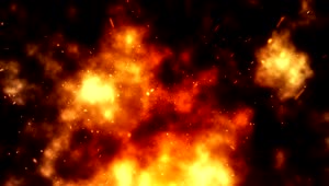 Stock Video Particle Explosion Smoke And Fire Live Wallpaper