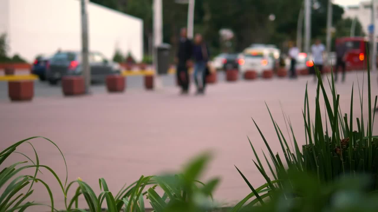 Download Stock Video People Walking Along The Street In Fast Motion Live Wallpaper