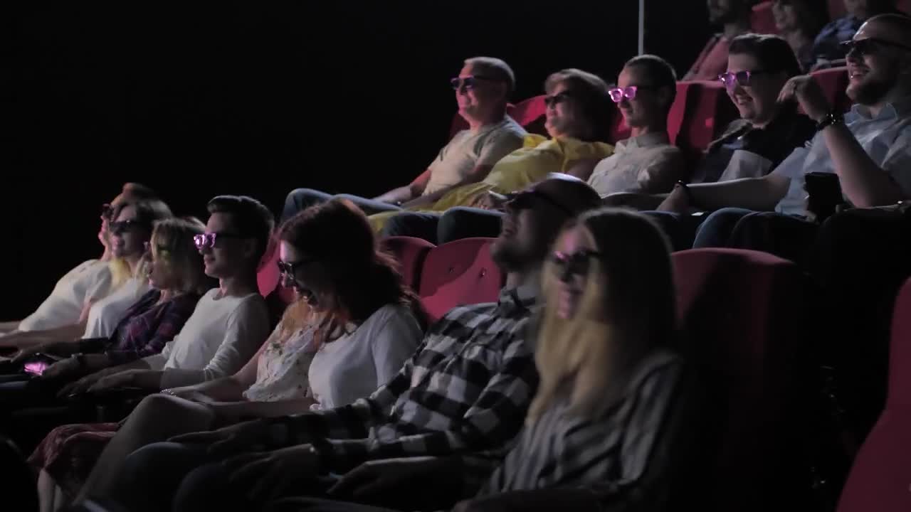 Download Stock Video People Watching A D Film Live Wallpaper