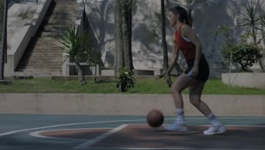 Video Stock Player Dribbling Basketball Live Wallpaper Free