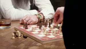 Video Stock Playing A Game Of Chess Live Wallpaper Free