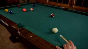 Video Stock Playing A Round Of Billiards Live Wallpaper Free