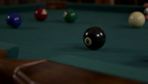 Video Stock Playing On A Billiard Table Live Wallpaper Free