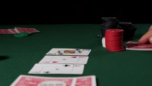 Video Stock Playing Poker In A Dark Room Live Wallpaper Free