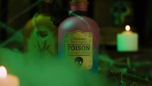 Video Stock Poison In Halloween Ritual Live Wallpaper Free