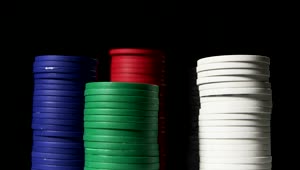 Video Stock Poker Chips Stacked On A Table Live Wallpaper Free