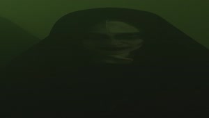 Video Stock Portrait Of A Ghostly Nun In A Dark Place Live Wallpaper Free