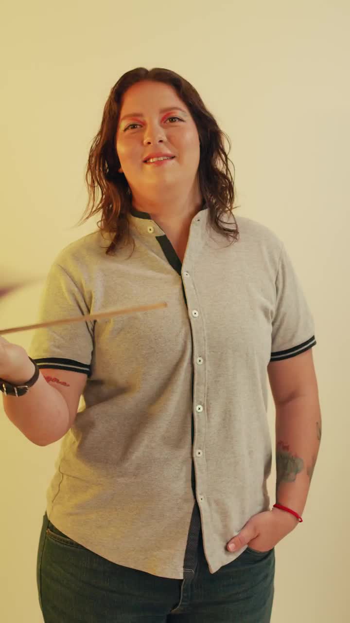 Download Video Stock Portrait Of A Woman Waving The Lgbt Flag Live Wallpaper Free