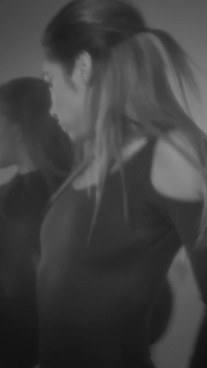 Download Video Stock Portrait Of A Young Dancer During A Performance Live Wallpaper Free