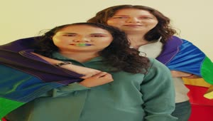 Video Stock Portrait Of An Lgbt Couple Of Two Women Live Wallpaper Free