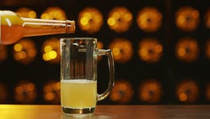 Video Stock Pouring A Craft Beer Live Wallpaper Free