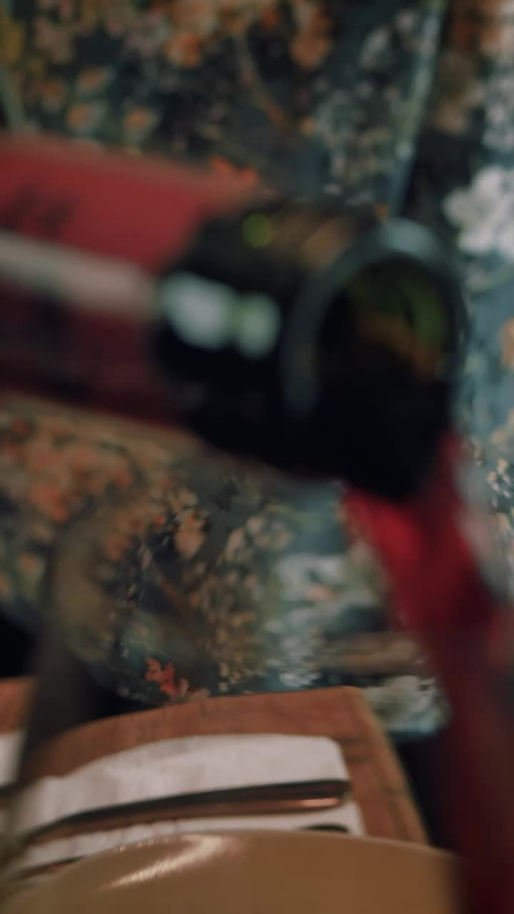 Download Video Stock Pouring Red Wine Into A Glass Live Wallpaper Free