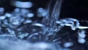 Video Stock Pouring Water Into A Large Pool Live Wallpaper Free