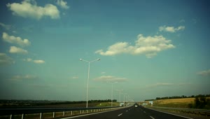Video Stock Pov While Driving On A Highway Live Wallpaper Free