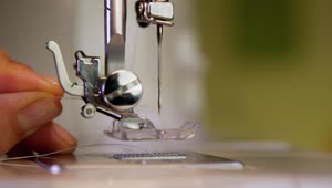 Download Video Stock Preparing A Sewing Machine Live Wallpaper Free