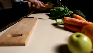 Video Stock Preparing Fresh Vegetables Live Wallpaper Free