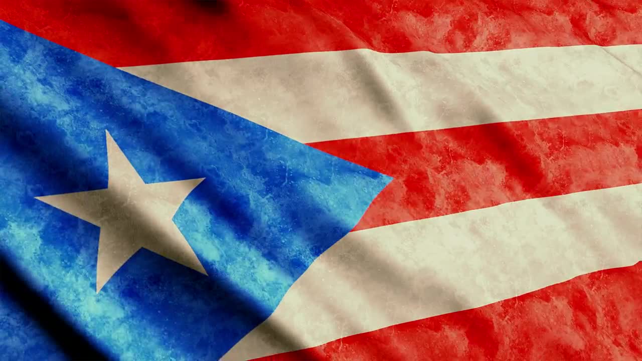 Download Video Stock Puerto Rico Waving Flag Live Wallpaper Free