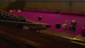 Video Stock Punk Person Playing Pool Live Wallpaper Free