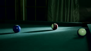 Video Stock Putting A Ball Into A Table Pocket Live Wallpaper Free