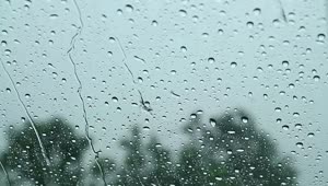 Video Stock Rain Falling On A Car Window Live Wallpaper Free