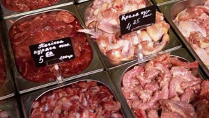 Video Stock Raw Fresh Meat In A Supermarket Live Wallpaper Free
