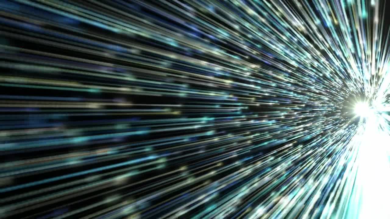 Download Video Stock Rear View Of A Light Speed Trip In Space Live Wallpaper Free