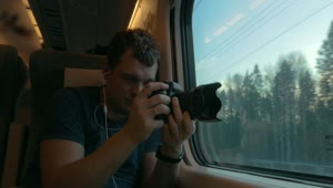 Video Stock Recording Through The Train Window Live Wallpaper Free