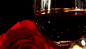 Free Stock Video Red Wine Next To Candles Live Wallpaper