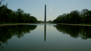 Free Stock Video Reflection Of The Washington Monument Live Wallpaper