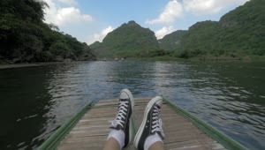 Free Stock Video Relaxing On A River Trip In Vietnam Live Wallpaper