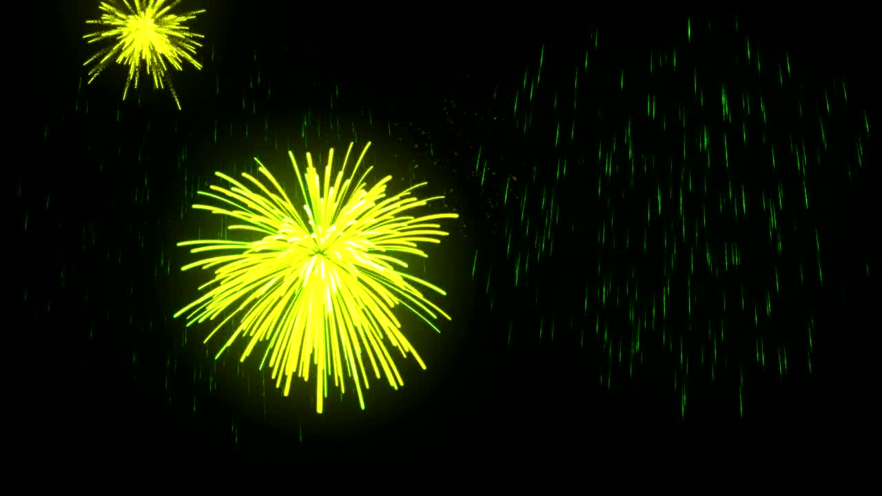 Download Free Stock Video Render Fireworks In The Sky Live Wallpaper