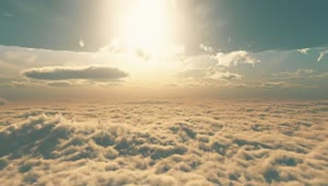 Free Stock Video Reverse Video Of A Flight Above The Clouds Live Wallpaper