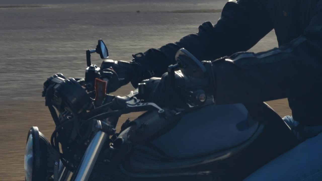 Download Free Stock Video Riding A Motorcycle Fast On A Sunny Road Live Wallpaper