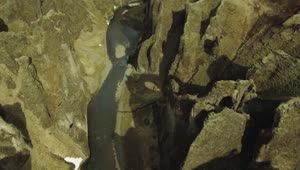 Free Stock Video River Flowing Through A Canyon Live Wallpaper