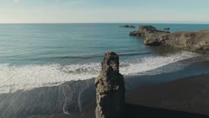 Free Stock Video Rock Formation At The Coast Live Wallpaper