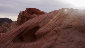 Free Stock Video Rock Formations In A Red Desert Live Wallpaper