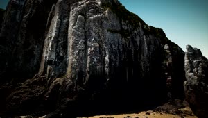 Free Stock Video Rocky Cliff By The Atlantic Ocean Live Wallpaper