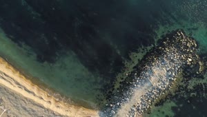 Free Stock Video Rocky Coastline From The Sky Live Wallpaper