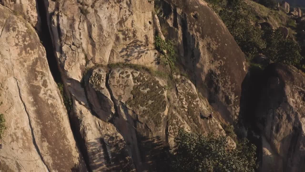 Download Free Stock Video Rocky Mountain In Nature While Descending It Live Wallpaper