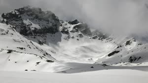 Free Stock Video Rocky Snowy Peaks In Andes Mountains Live Wallpaper