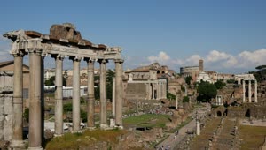 Free Stock Video Roman Forum Ruins In Italy Live Wallpaper