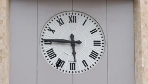 Free Stock Video Roman Numeral Church Clock Moving Fast Live Wallpaper