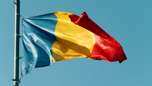 Free Stock Video Romania Flag Waving In The Wind Live Wallpaper