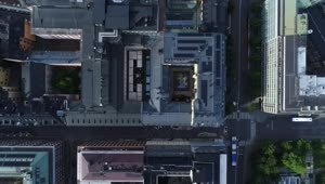 Free Stock Video Roofs In A Modern City Aerial Shot Live Wallpaper
